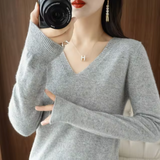 Tudela Luxurious V-Neck Sweater