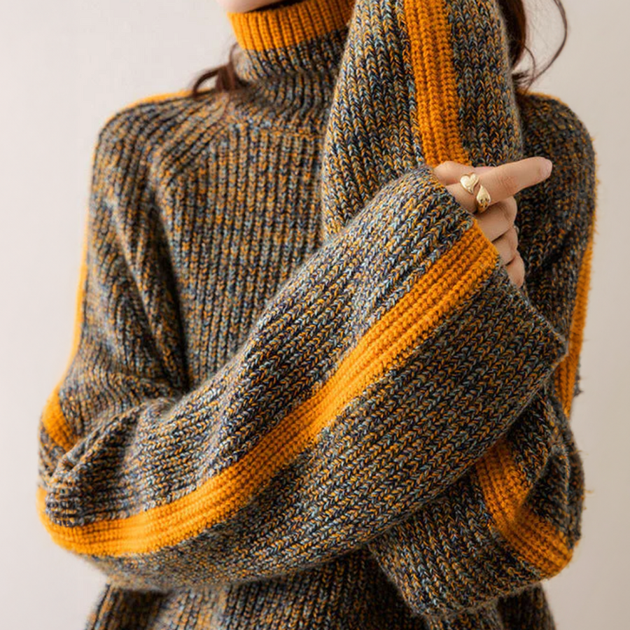 Olite Knitted Turtleneck Sweater