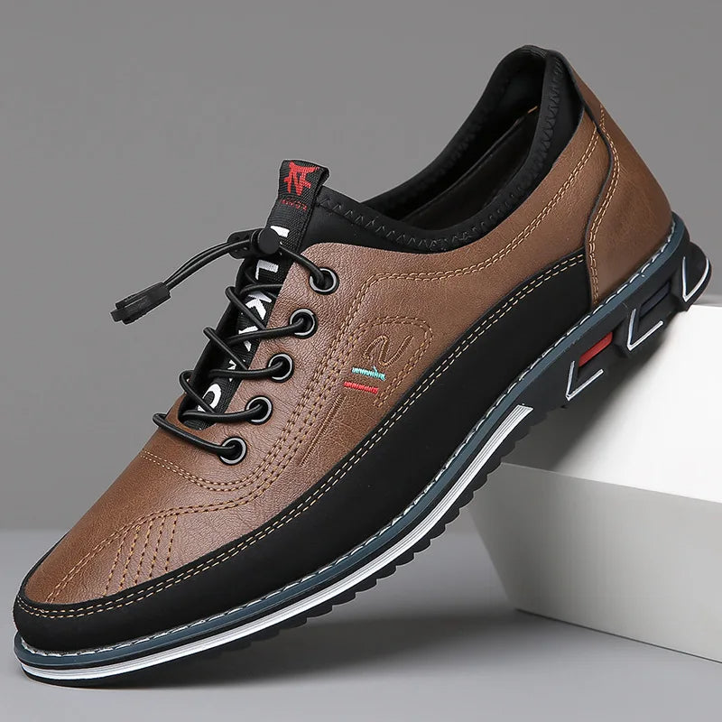 Cudillero Oxford Comfort Orthopedic Leather Shoes for Men