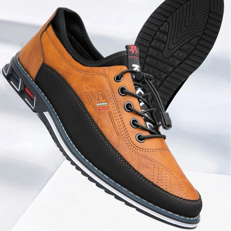 Cudillero Oxford Comfort Orthopedic Leather Shoes for Men