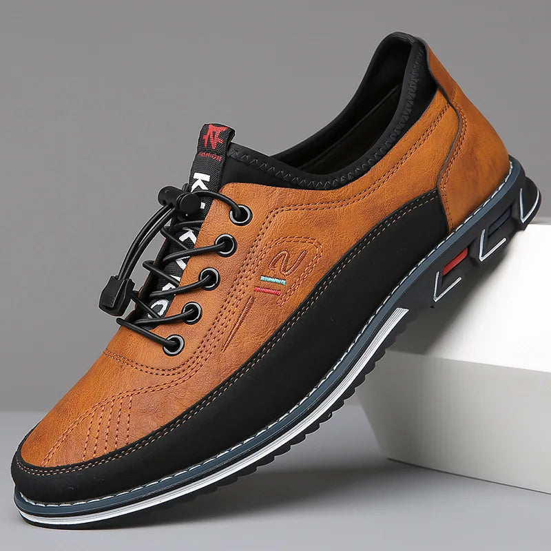 Cudillero Oxford Comfort Orthopedic Leather Shoes for Men