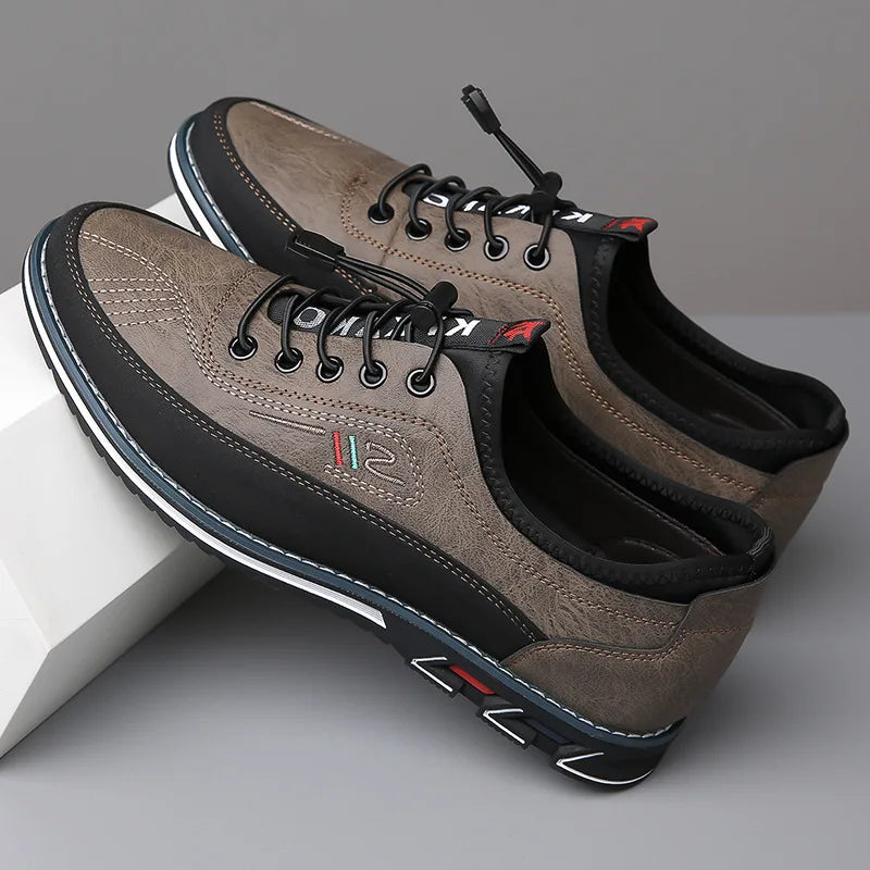 Cudillero Oxford Comfort Orthopedic Leather Shoes for Men