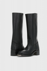 Calella Tall PU Leather Boots