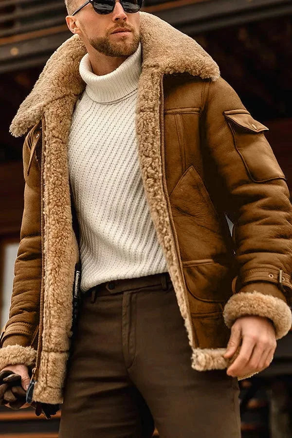 Benicassim Thick Faux Leather Jacket
