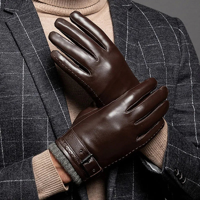 Ribadesella Sheepskin Leather Gloves