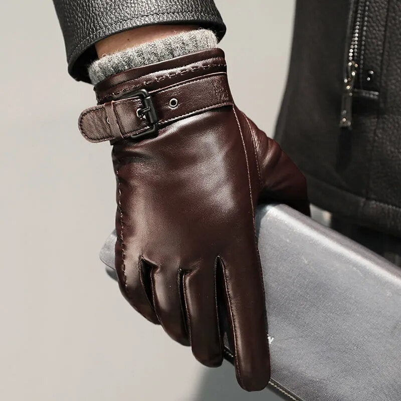 Ribadesella Sheepskin Leather Gloves