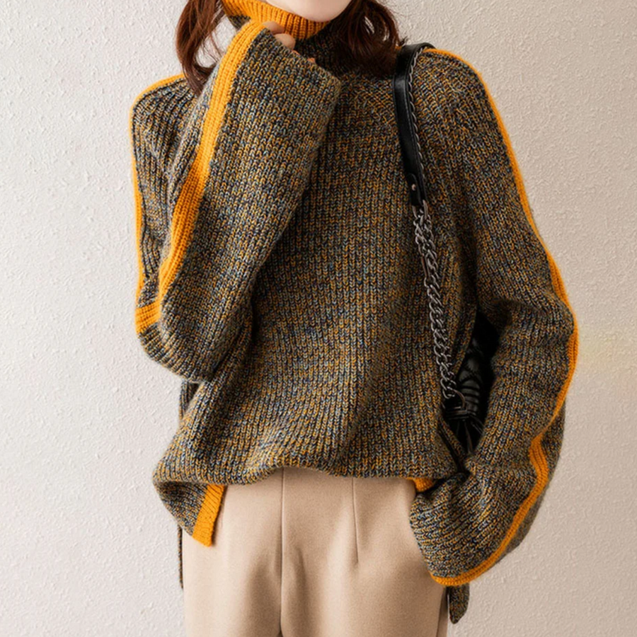 Olite Knitted Turtleneck Sweater