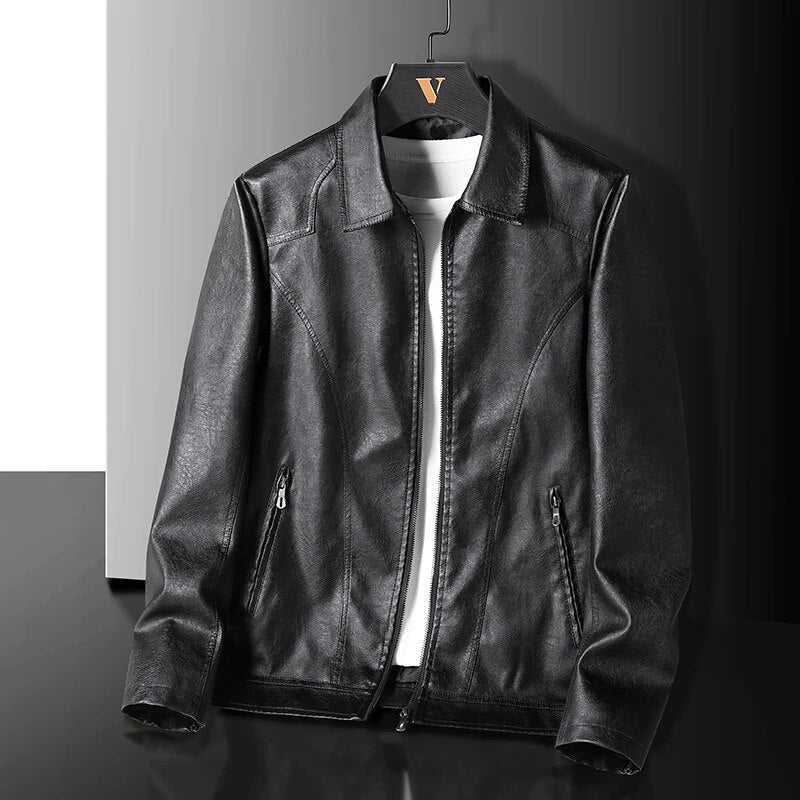 Allariz Faux Leather Jacket
