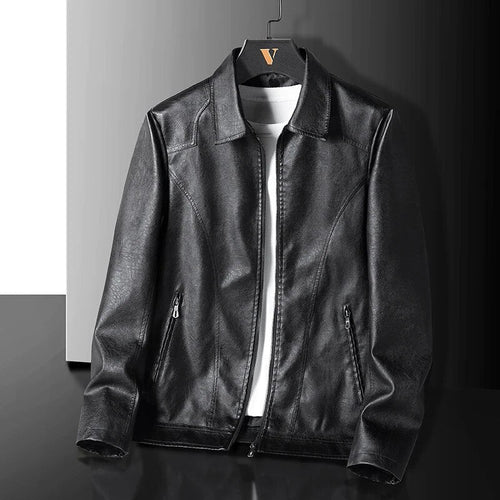 Allariz Faux Leather Jacket