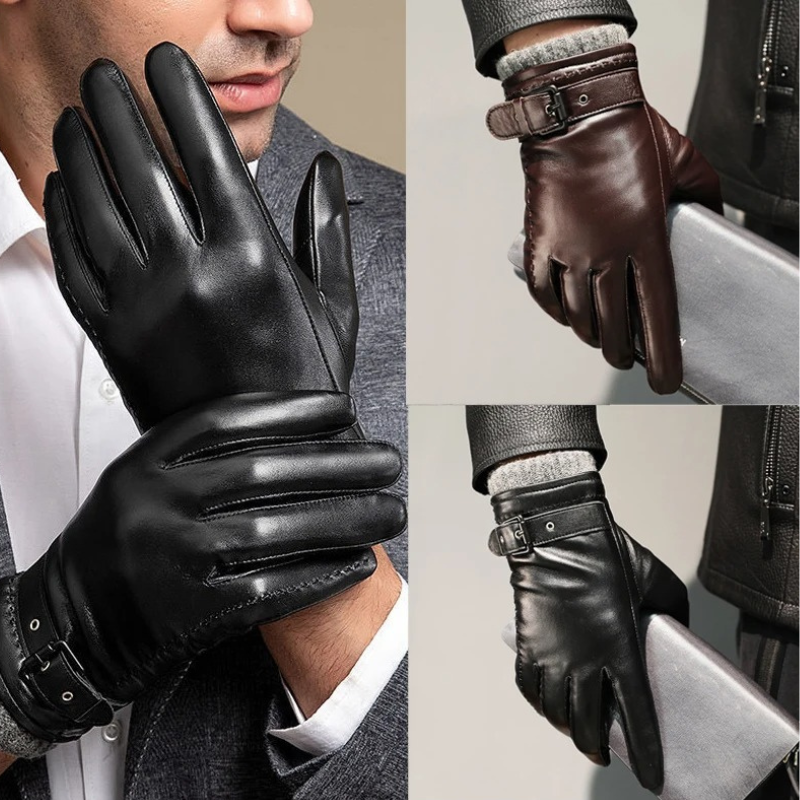 Ribadesella Sheepskin Leather Gloves