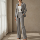 Aveiro Tailored Two-Piece Suit in Gray