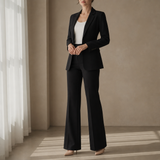 Aveiro Tailored Two-Piece Suit in Black