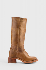 Calella Tall PU Leather Boots