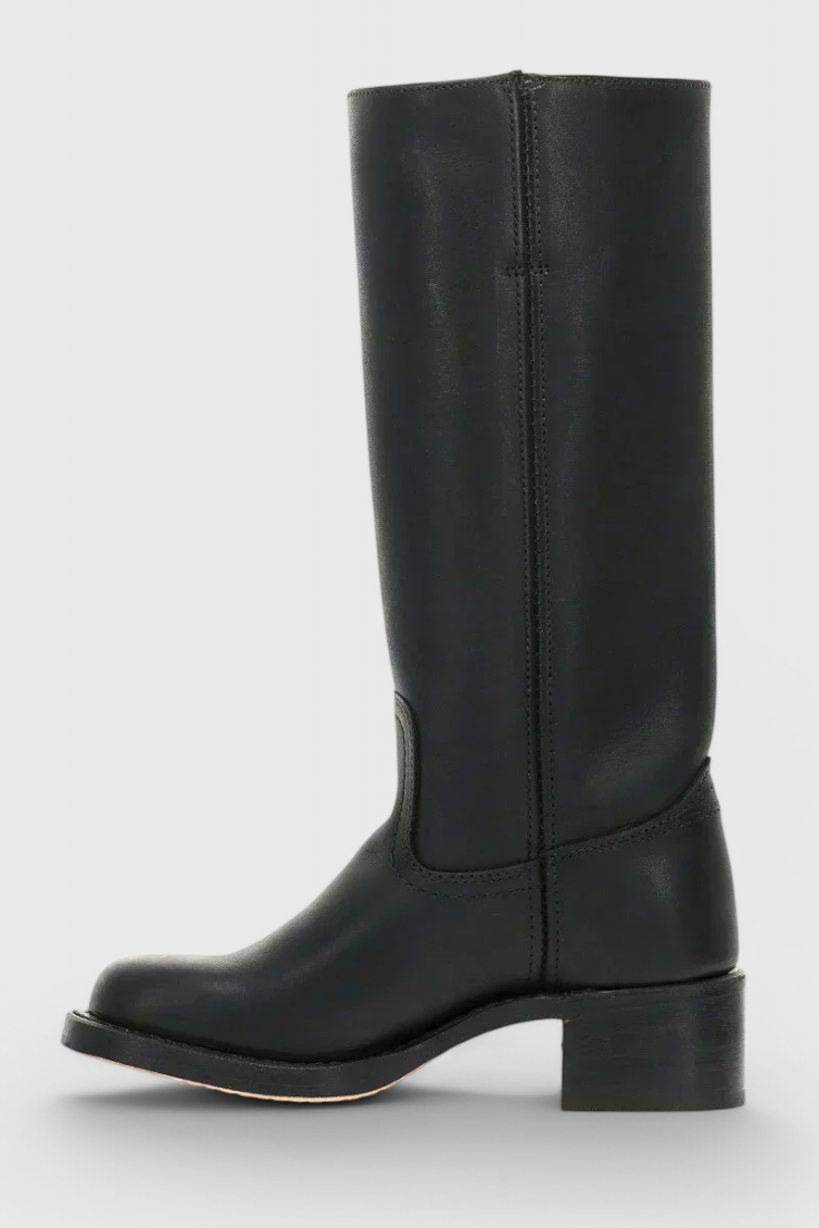Calella Tall PU Leather Boots
