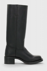 Calella Tall PU Leather Boots