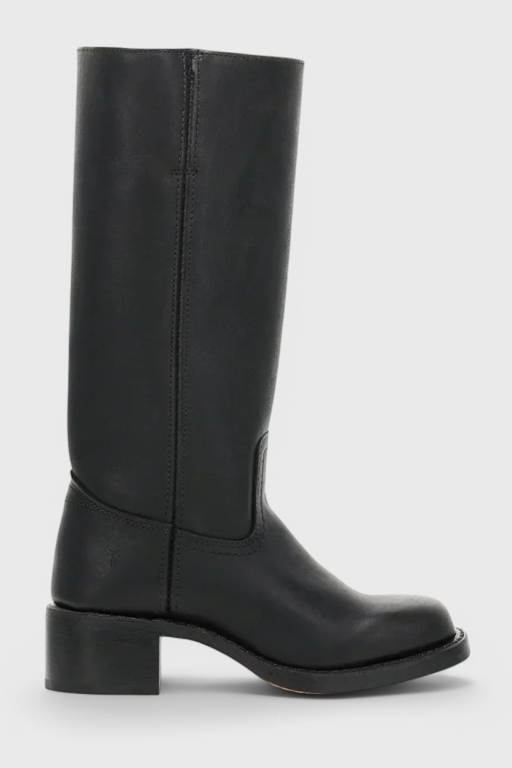 Calella Tall PU Leather Boots
