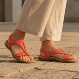 Ravello Orthopedic Adjustable Sandals in Orange