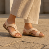 Ravello Orthopedic Adjustable Sandals in Beige