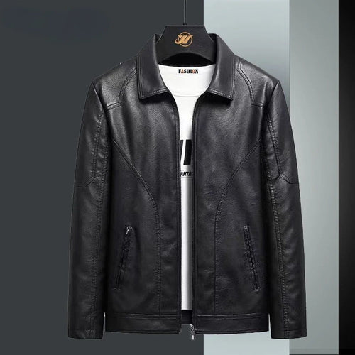 Allariz Faux Leather Jacket